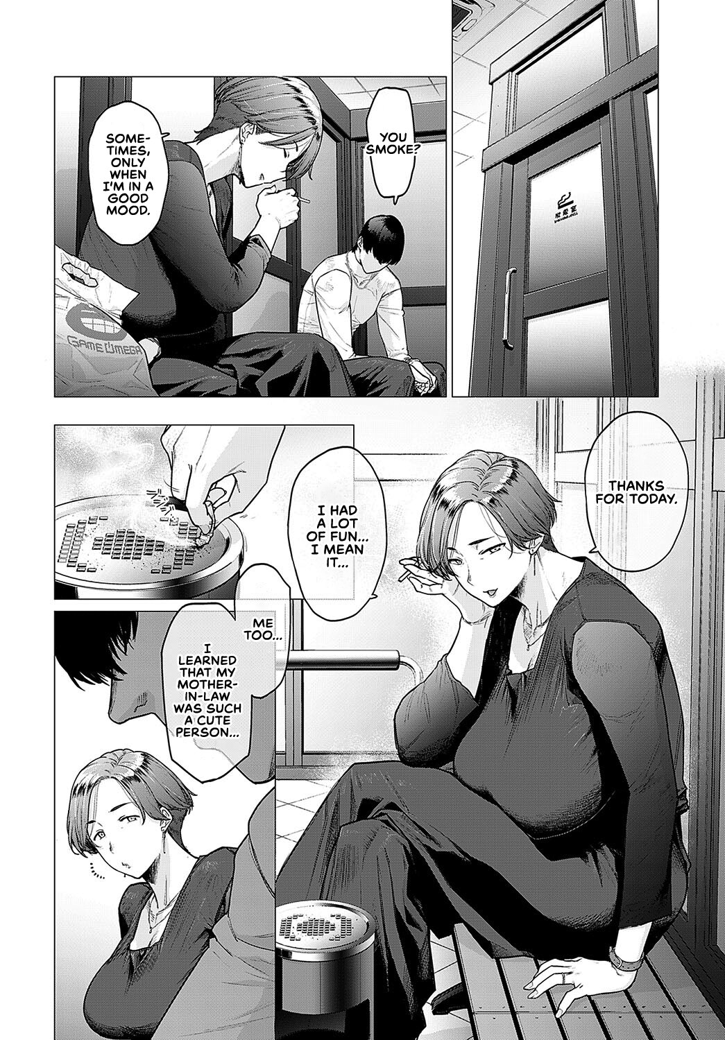 Hentai Manga Comic-The Stand-in is Her Mom-Read-8